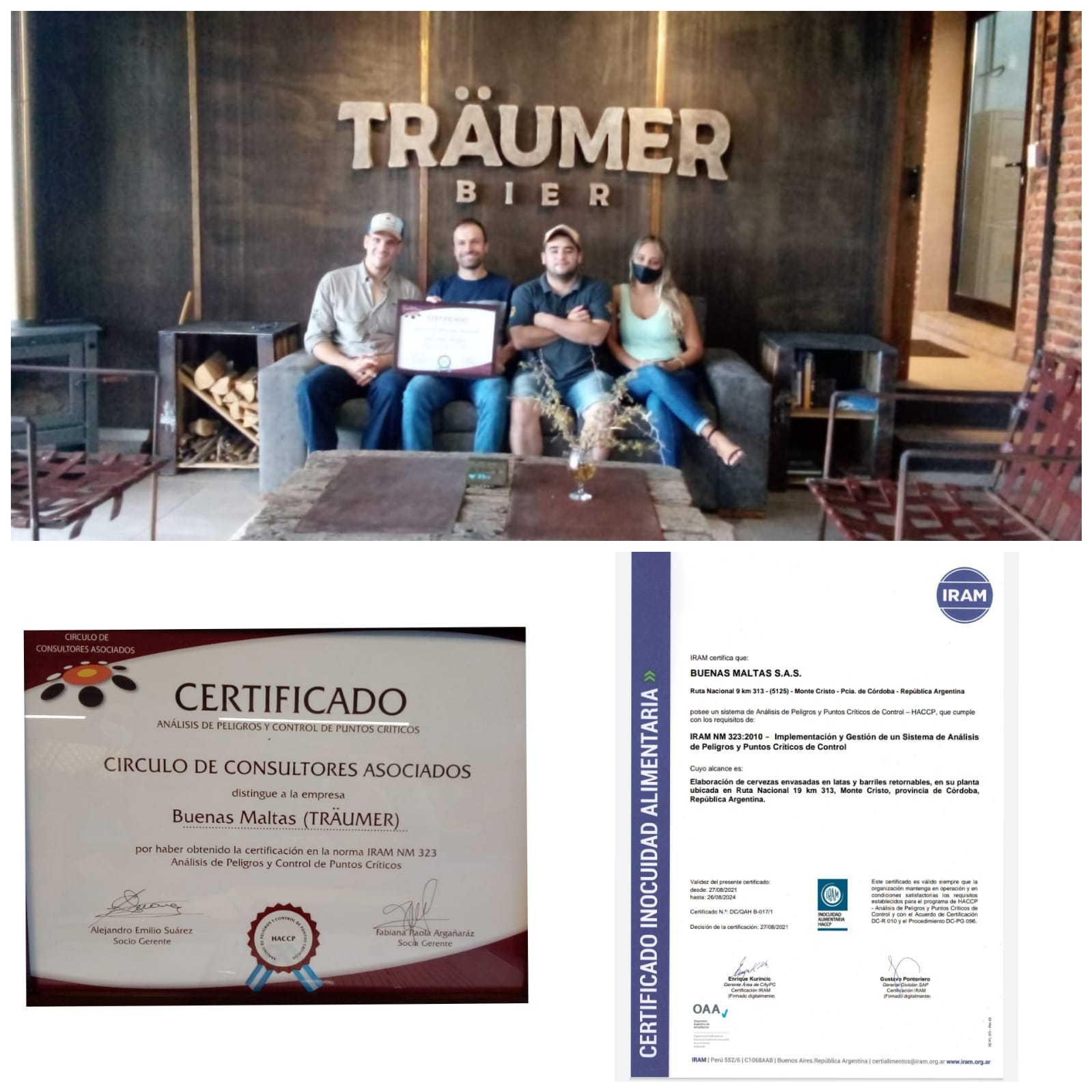 CERTIFICACIONES DE NORMAS DE CALIDAD